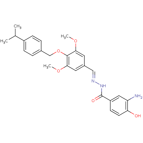 Chemical structure of BindingDB Monomer ID 50110076