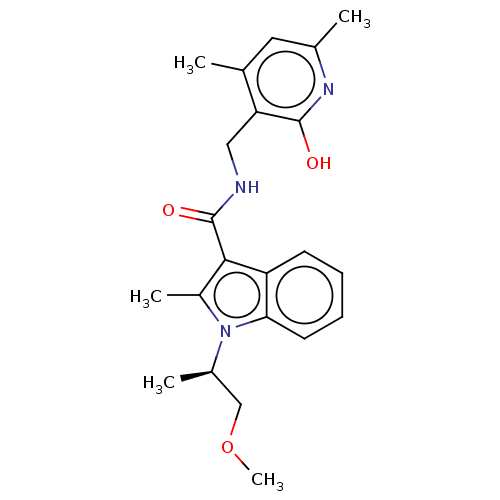 Chemical structure of BindingDB Monomer ID 50110360