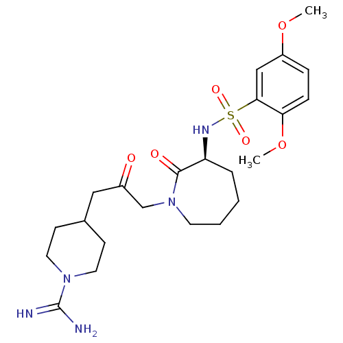 Chemical structure of BindingDB Monomer ID 50110376