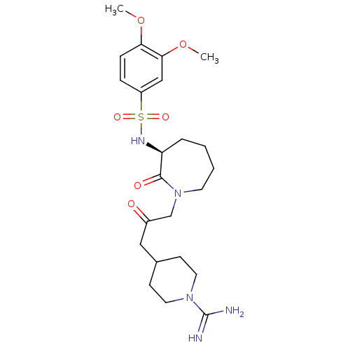 Chemical structure of BindingDB Monomer ID 50110384