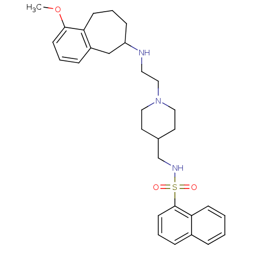 Chemical structure of BindingDB Monomer ID 50110423