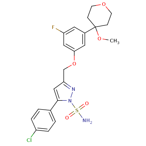 Chemical structure of BindingDB Monomer ID 50110485