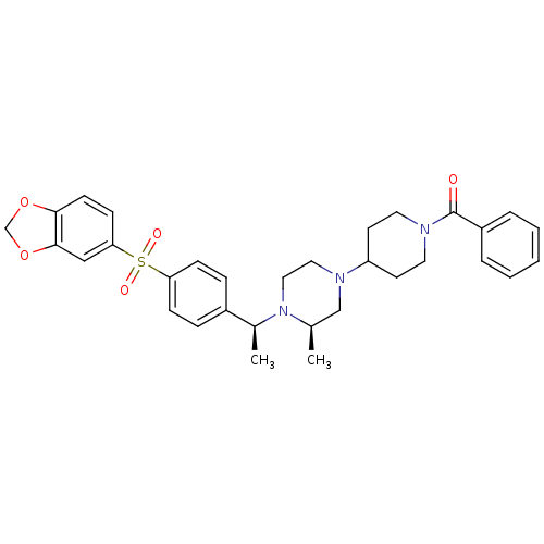 Chemical structure of BindingDB Monomer ID 50110530