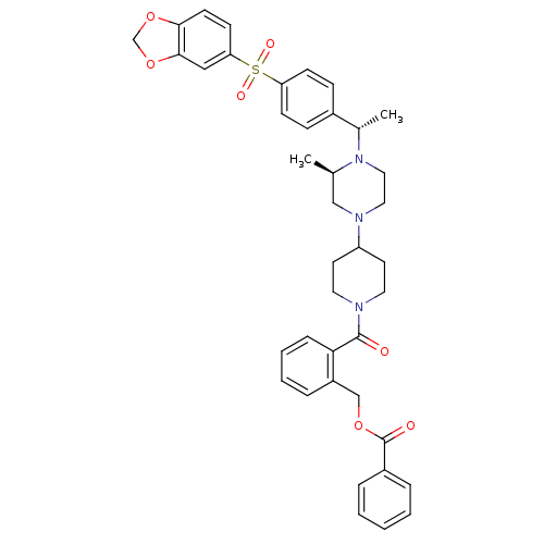 Chemical structure of BindingDB Monomer ID 50110540