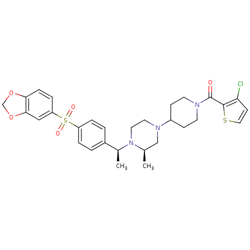 Chemical structure of BindingDB Monomer ID 50110542