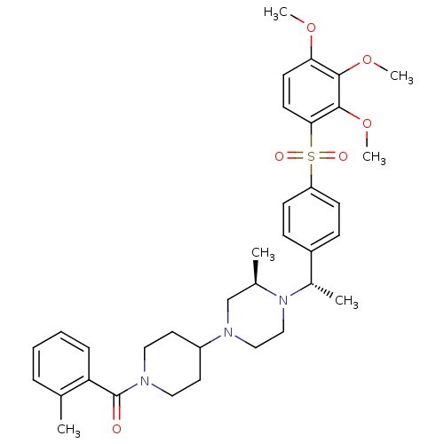 Chemical structure of BindingDB Monomer ID 50110545