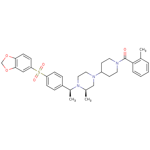 Chemical structure of BindingDB Monomer ID 50110546