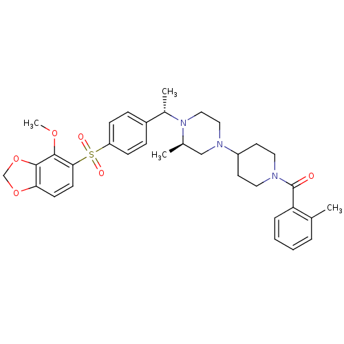 Chemical structure of BindingDB Monomer ID 50110548