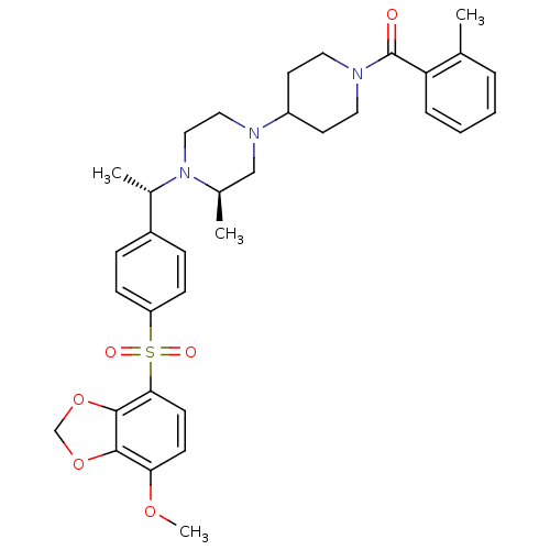 Chemical structure of BindingDB Monomer ID 50110549