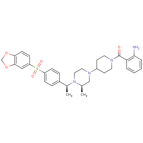 Chemical structure of BindingDB Monomer ID 50110550