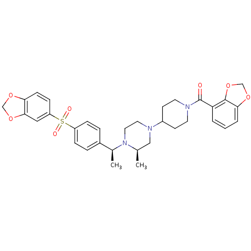 Chemical structure of BindingDB Monomer ID 50110551