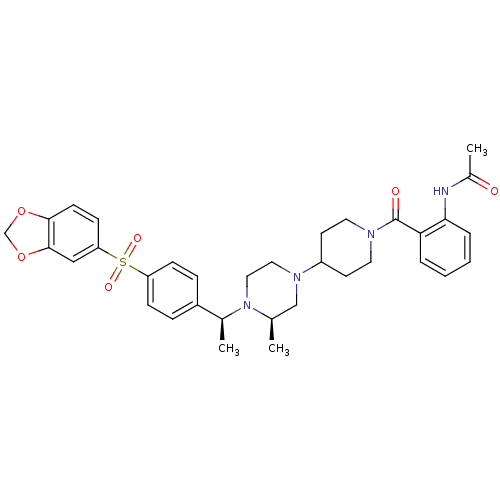 Chemical structure of BindingDB Monomer ID 50110554