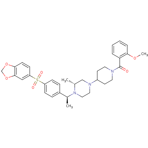 Chemical structure of BindingDB Monomer ID 50110555