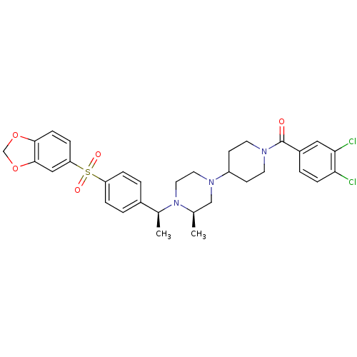 Chemical structure of BindingDB Monomer ID 50110559