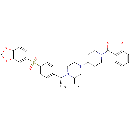 Chemical structure of BindingDB Monomer ID 50110560