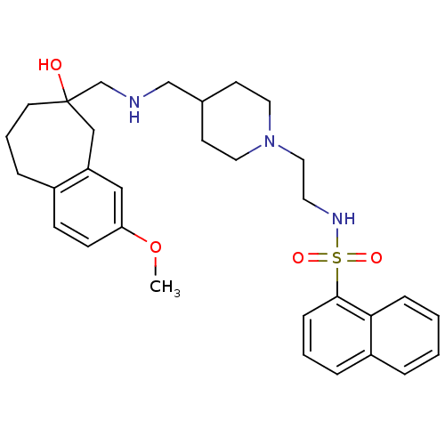 Chemical structure of BindingDB Monomer ID 50110566