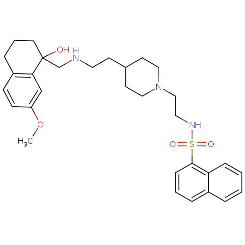Chemical structure of BindingDB Monomer ID 50110570