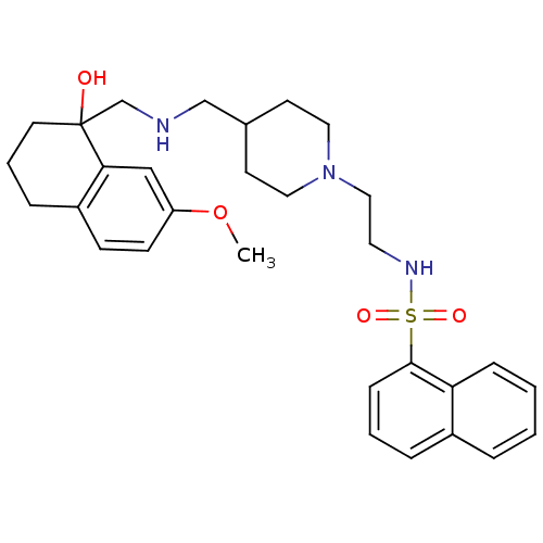 Chemical structure of BindingDB Monomer ID 50110571
