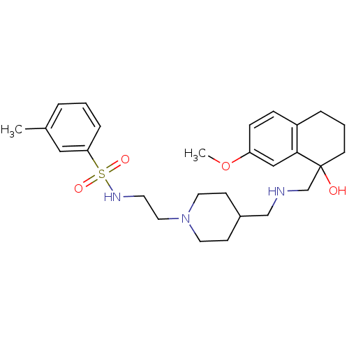 Chemical structure of BindingDB Monomer ID 50110572