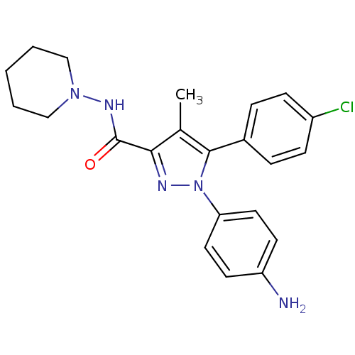 Chemical structure of BindingDB Monomer ID 50110947