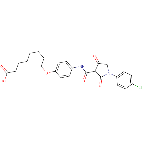 Chemical structure of BindingDB Monomer ID 50111274