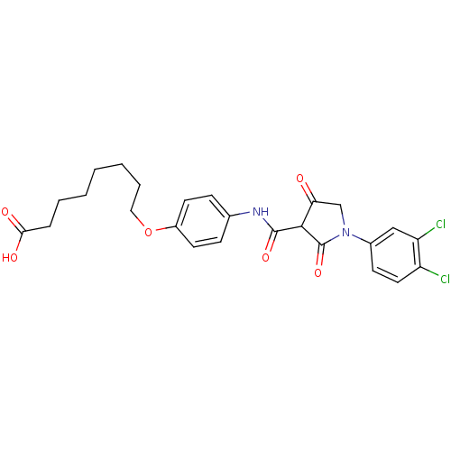 Chemical structure of BindingDB Monomer ID 50111276