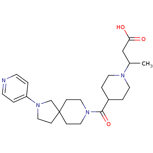 Chemical structure of BindingDB Monomer ID 50111414