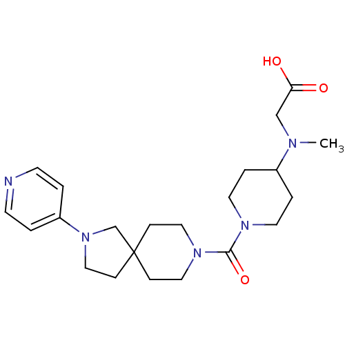 Chemical structure of BindingDB Monomer ID 50111417