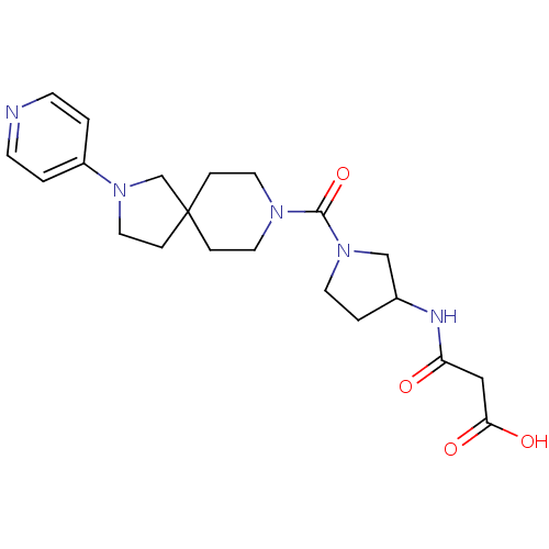 Chemical structure of BindingDB Monomer ID 50111425