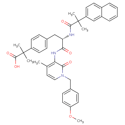 Chemical structure of BindingDB Monomer ID 50111444