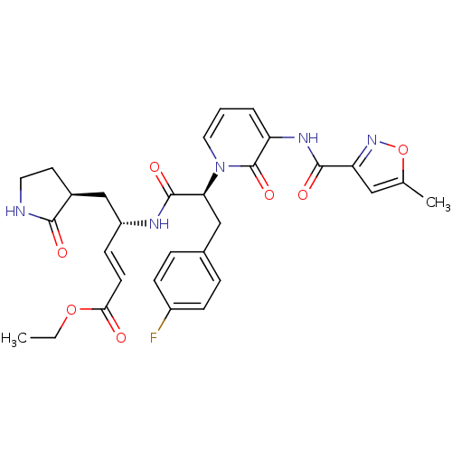 Chemical structure of BindingDB Monomer ID 50111454