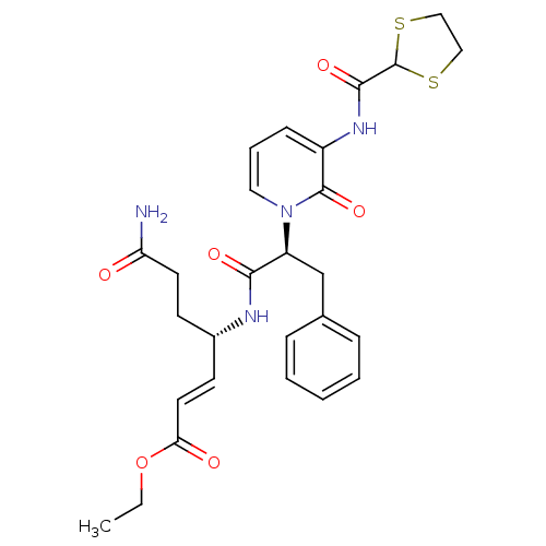 Chemical structure of BindingDB Monomer ID 50111457