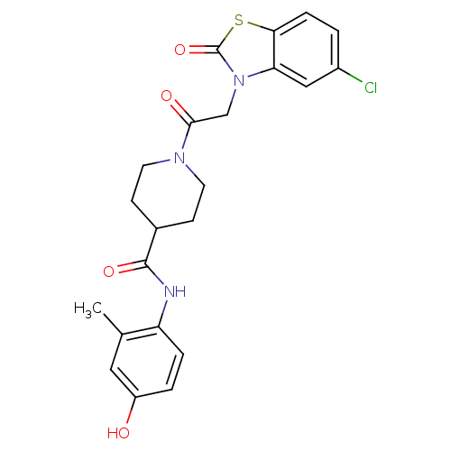 Chemical structure of BindingDB Monomer ID 50111651