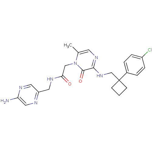Chemical structure of BindingDB Monomer ID 50111725