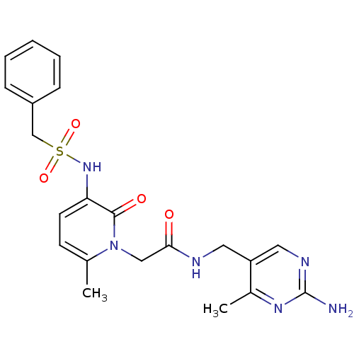 Chemical structure of BindingDB Monomer ID 50111733