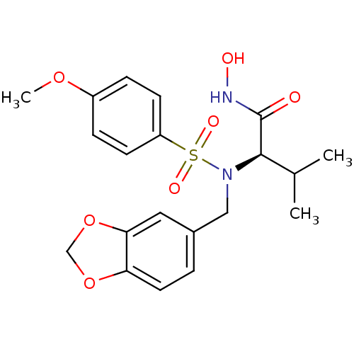 Chemical structure of BindingDB Monomer ID 50111821