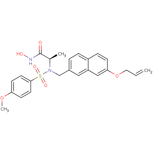 Chemical structure of BindingDB Monomer ID 50111831
