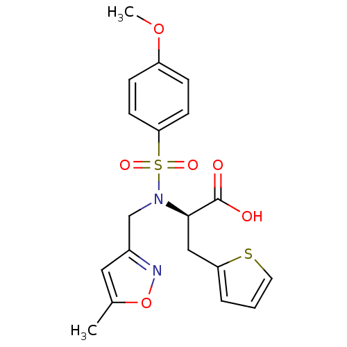 Chemical structure of BindingDB Monomer ID 50111833