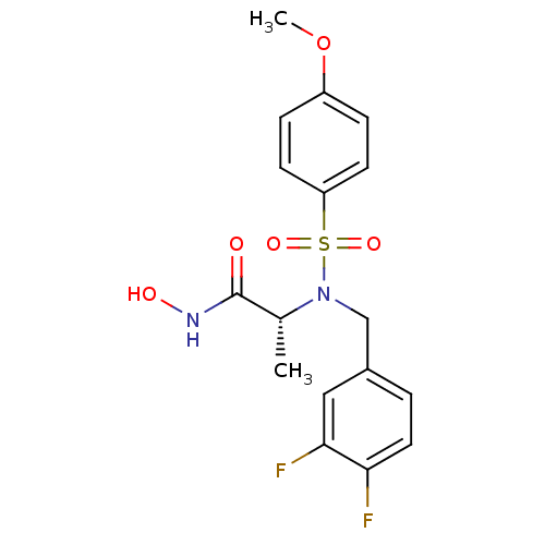 Chemical structure of BindingDB Monomer ID 50111853