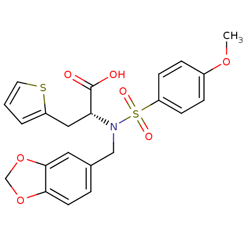 Chemical structure of BindingDB Monomer ID 50111857