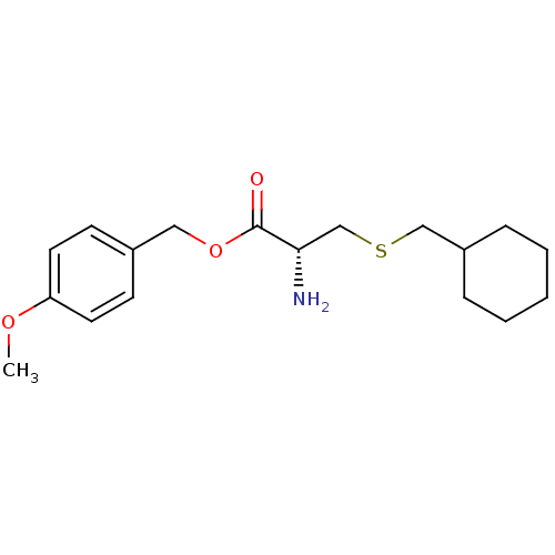 Chemical structure of BindingDB Monomer ID 50111934
