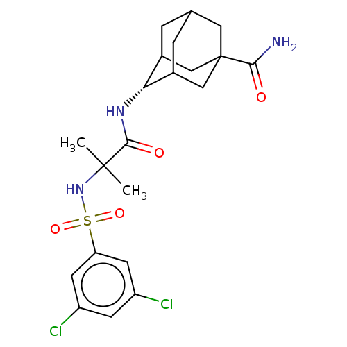 Chemical structure of BindingDB Monomer ID 50112154
