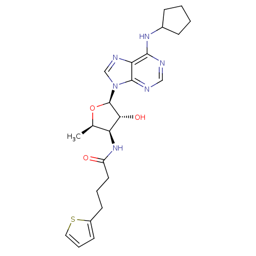 Chemical structure of BindingDB Monomer ID 50112187