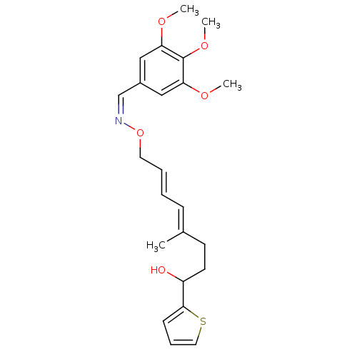 Chemical structure of BindingDB Monomer ID 50112256