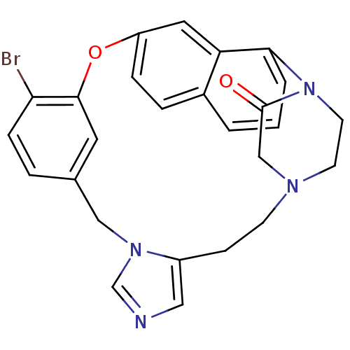 Chemical structure of BindingDB Monomer ID 50112390