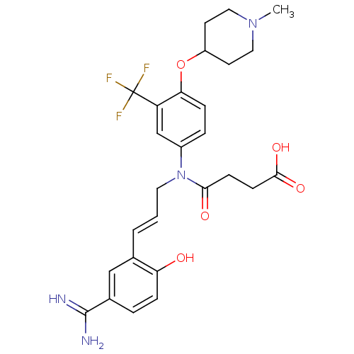 Chemical structure of BindingDB Monomer ID 50112489