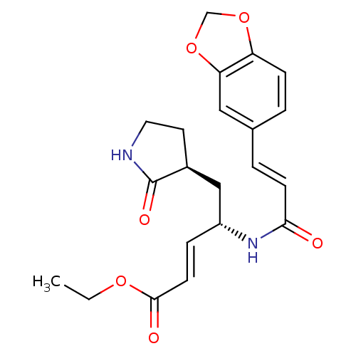 Chemical structure of BindingDB Monomer ID 50112648