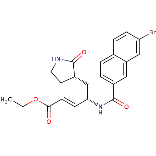 Chemical structure of BindingDB Monomer ID 50112649