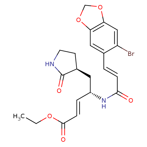 Chemical structure of BindingDB Monomer ID 50112658