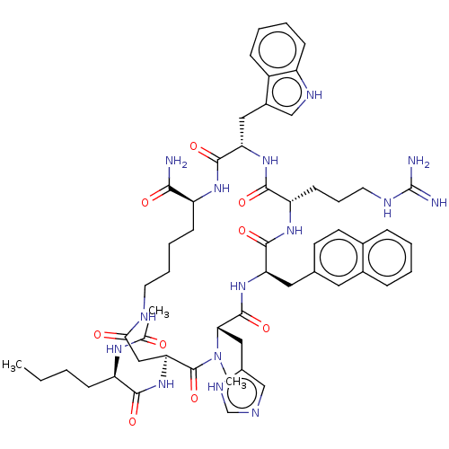 Chemical structure of BindingDB Monomer ID 50112892